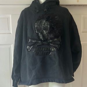 Heavy weight VINTAGE rare "jOhnny Blaze" snowboard hoodie XL
